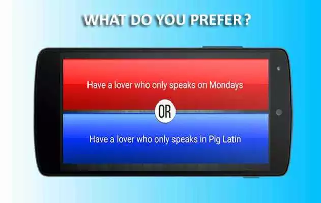 Play Would You Prefer ?