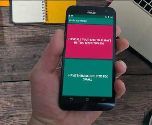 Play Would You Rather? Ad-free and tiny version