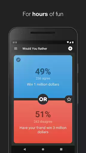 Play Would You Rather? as an online game Would You Rather? with UptoPlay