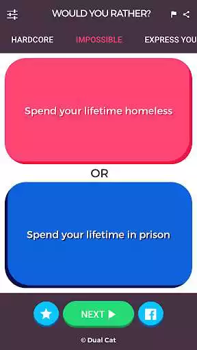 Play Would You Rather - Social Game  and enjoy Would You Rather - Social Game with UptoPlay