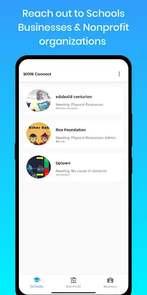 Play WOW Connect - Fundraising as an online game WOW Connect - Fundraising with UptoPlay