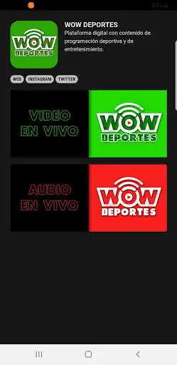 Play WOW Deportes  and enjoy WOW Deportes with UptoPlay