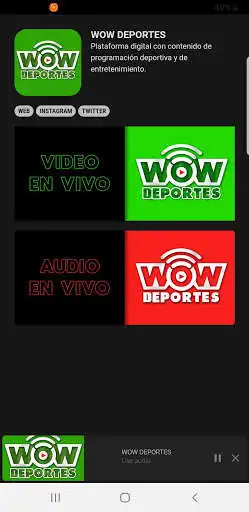 Play WOW Deportes as an online game WOW Deportes with UptoPlay