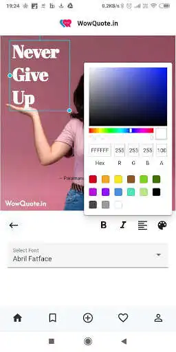 Play WowQuote as an online game WowQuote with UptoPlay