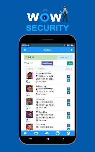 Play WOW Security Community: Visitors Management System as an online game WOW Security Community: Visitors Management System with UptoPlay