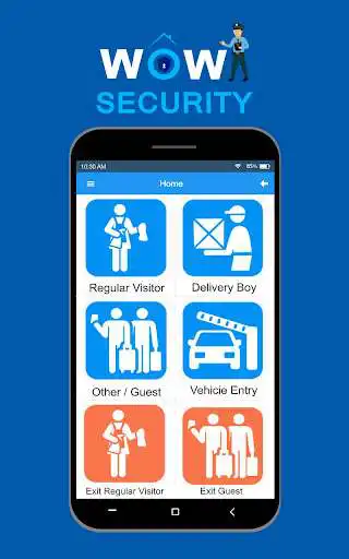 Play Wow security sentinel: Gate & visitors management as an online game Wow security sentinel: Gate & visitors management with UptoPlay