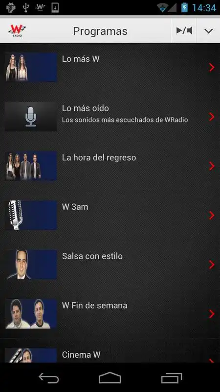 Play WRadio Colombia para Android