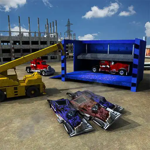 Free play online Wrecked Truck Crusher Crane 3D APK