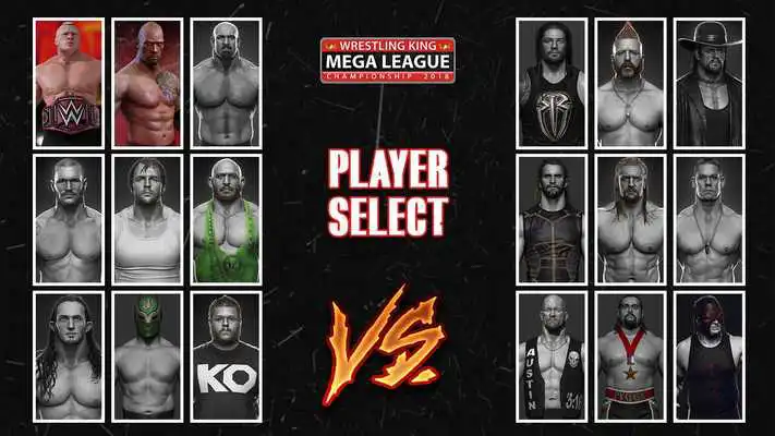Play Wrestling King Mega League Challenge 2018