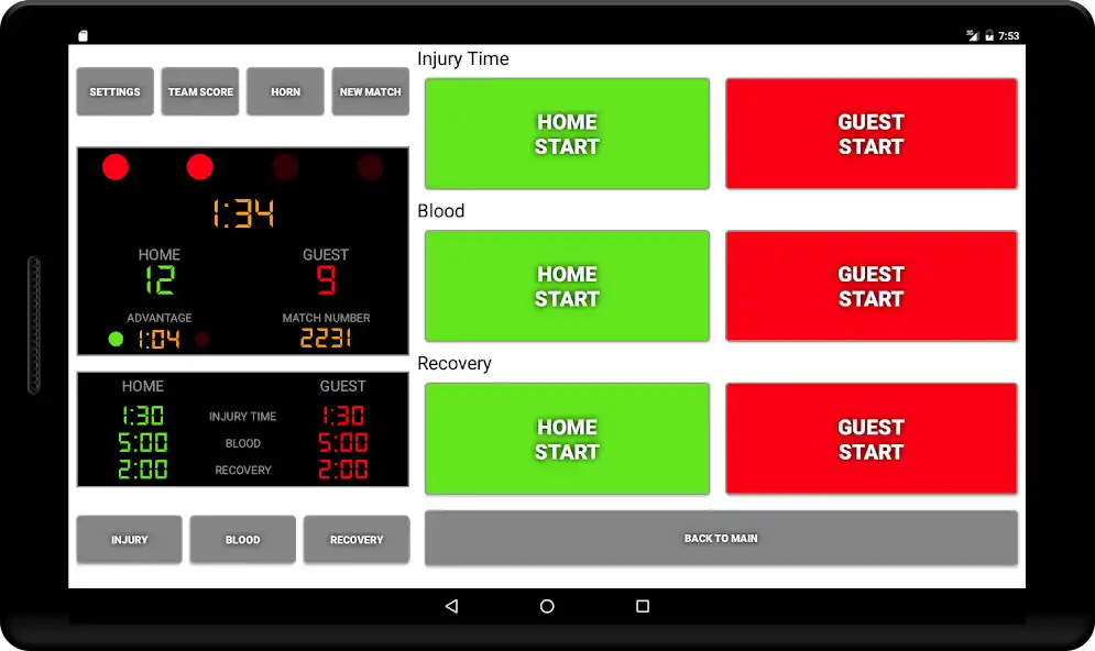 Play Wrestling Scoreclock as an online game Wrestling Scoreclock with UptoPlay