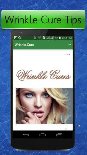 Play APK Wrinkle Cure - Natural Remedy  and enjoy Wrinkle Cure - Natural Remedy with UptoPlay com.wrinklecurefasf
