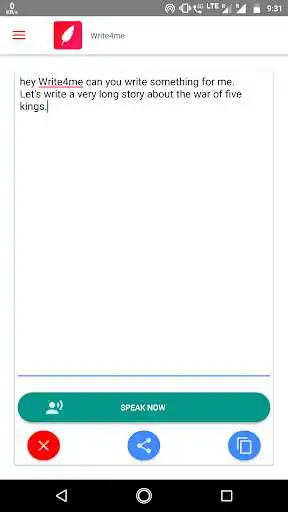 Play Write4me - Voice to Text Converter as an online game Write4me - Voice to Text Converter with UptoPlay