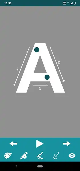 Play Write Alphabets and Numbers as an online game Write Alphabets and Numbers with UptoPlay