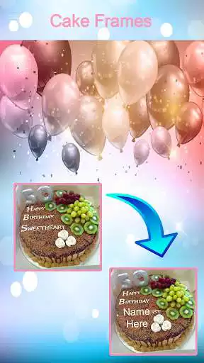 Play Write On Birthday Cake - Name On BirthDay Cake as an online game Write On Birthday Cake - Name On BirthDay Cake with UptoPlay