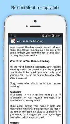 Play Write Perfect Curriculum Vitae