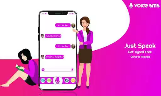 Play Write SMS by voice: Voice SMS  and enjoy Write SMS by voice: Voice SMS with UptoPlay