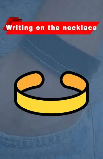 Play Write your name on a necklace