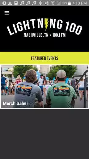 Play WRLT Lightning 100 Nashville