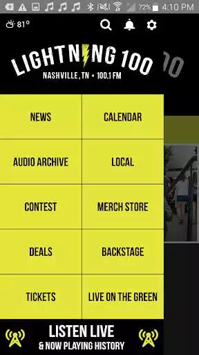 Play WRLT Lightning 100 Nashville