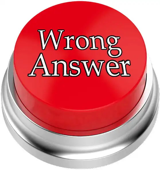 Play Wrong Answer Button