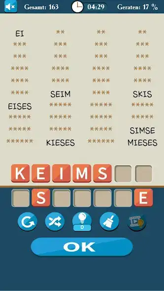 Play Wörter Salat  and enjoy Wörter Salat with UptoPlay