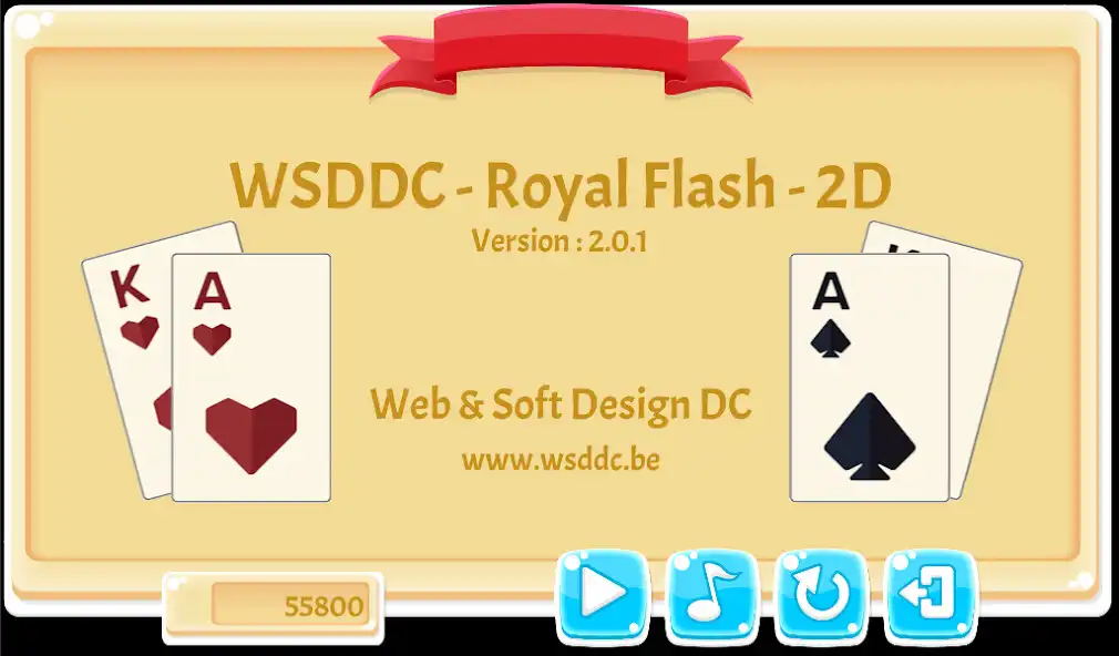 Play WSDDC - Royal Flash 2D as an online game WSDDC - Royal Flash 2D with UptoPlay