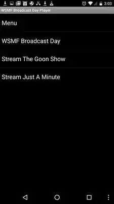 Play WSMF Broadcast Day Player