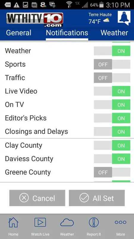 Play WTHI News 10
