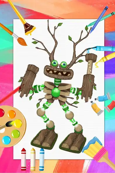 Play Wubbox Coloring Book as an online game Wubbox Coloring Book with UptoPlay