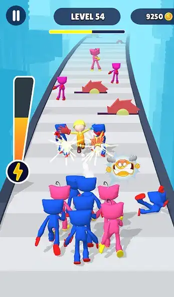 Play Wuggy Slap Run - Smack Kings as an online game Wuggy Slap Run - Smack Kings with UptoPlay