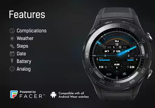 Play Wutronic - Odin Watch Face as an online game Wutronic - Odin Watch Face with UptoPlay