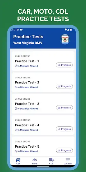 Play WV DMV Driving Permit Test  and enjoy WV DMV Driving Permit Test with UptoPlay