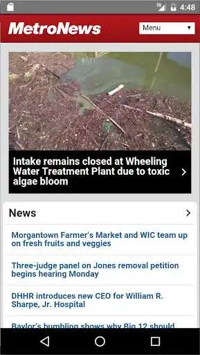 Play WVMetroNews  and enjoy WVMetroNews with UptoPlay