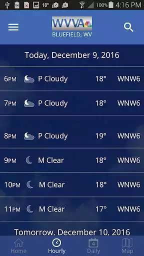 Play WVVA Weather as an online game WVVA Weather with UptoPlay