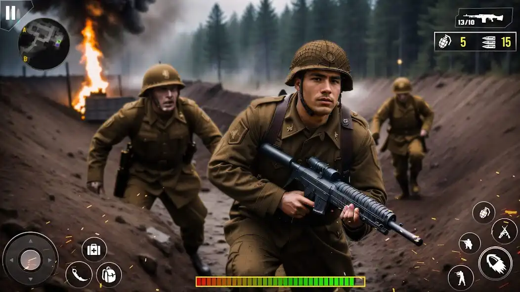 Play Ww2 Heroes World War Game as an online game Ww2 Heroes World War Game with UptoPlay