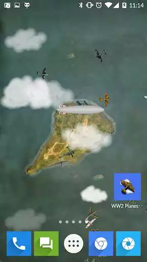 Play WW2 Planes Live Wallpaper