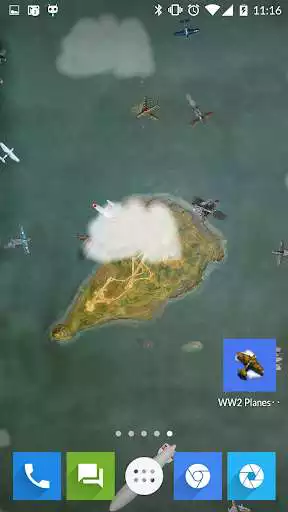 Play WW2 Planes Live Wallpaper