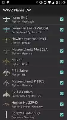 Play WW2 Planes Live Wallpaper
