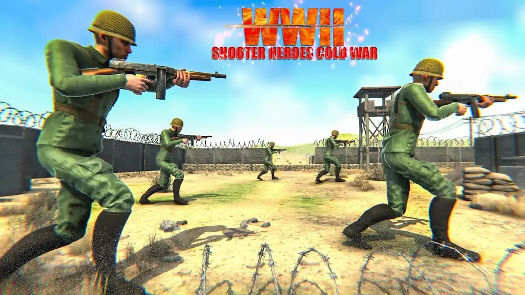 Play WW2 Shooter Heroes Cold War as an online game WW2 Shooter Heroes Cold War with UptoPlay