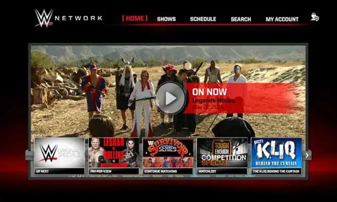 Play WWE Network