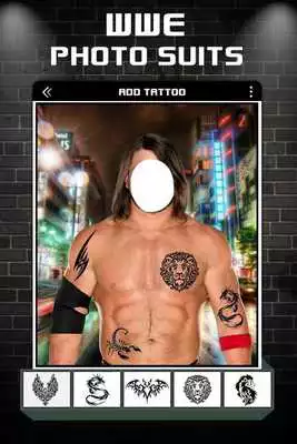 Play WWE Photo Suit