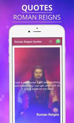 Play WWE  Roman Reigns Quotes/Status