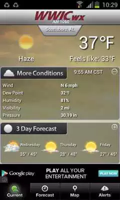 Play WWIC Weather Play WWIC Weather