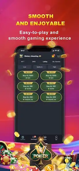 Play WWPoker as an online game WWPoker with UptoPlay