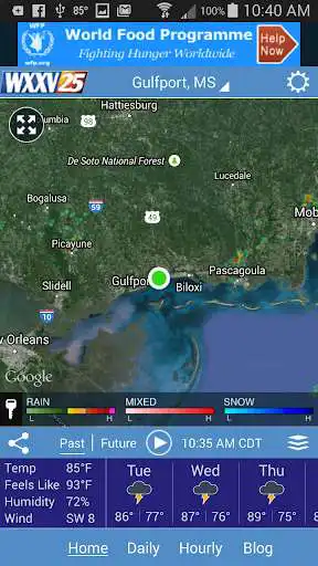 Play WXXV News 25 Weather Authority  and enjoy WXXV News 25 Weather Authority with UptoPlay
