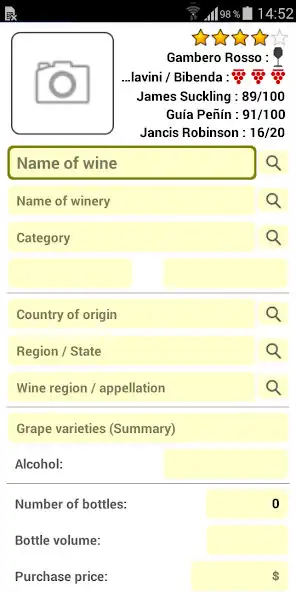 Play WyneConcept - Wine Cellar Manager as an online game WyneConcept - Wine Cellar Manager with UptoPlay