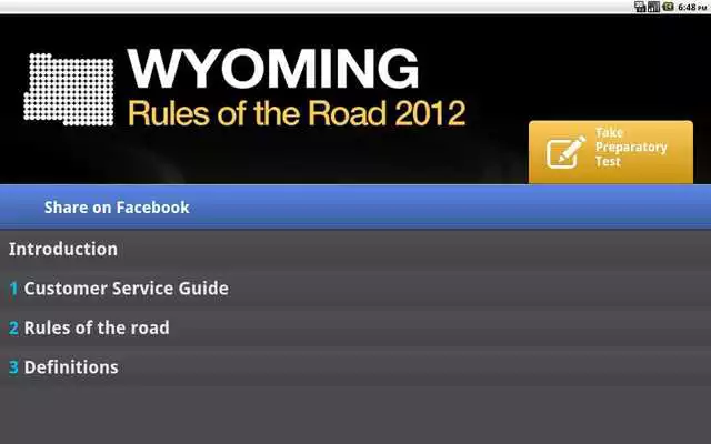 Play Wyoming Rules of the Road Free