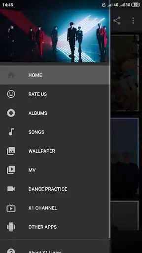 Play X1 Lyrics (Offline)  and enjoy X1 Lyrics (Offline) with UptoPlay