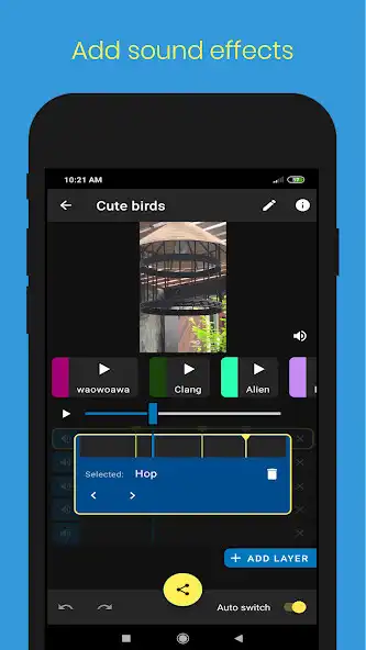 Play Xaman: add sounds to video! as an online game Xaman: add sounds to video! with UptoPlay