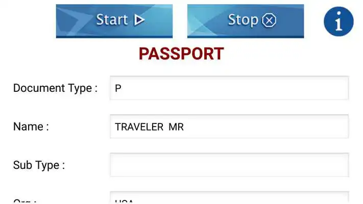 Play Xavier - MRZ Scanner Play Xavier - MRZ Scanner